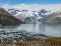 Lamplugh Glacier and Fairweather Mountains in Glacier Bay National Park